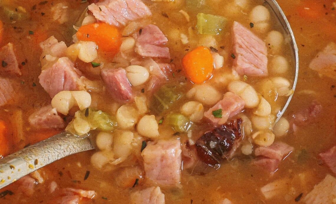 Hearty Ham and Bean Soup